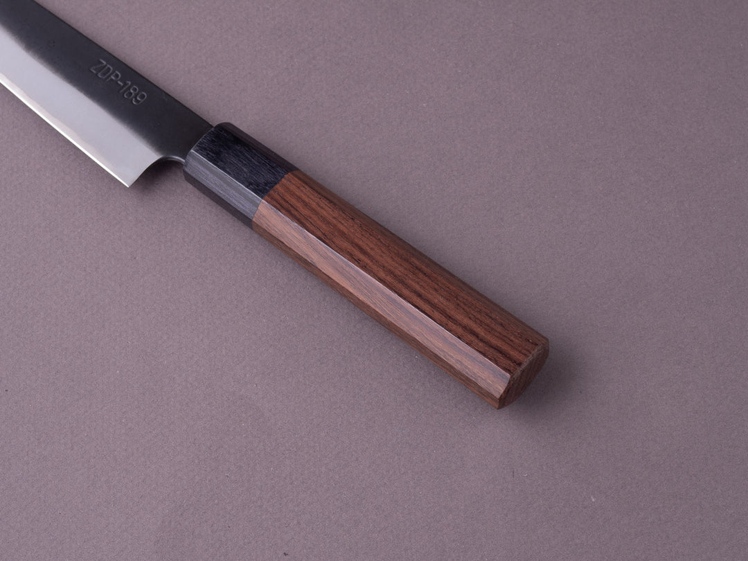 Yoshida Hamono - ZDP189 - Kurouchi - Petty - 150mm - Rosewood
