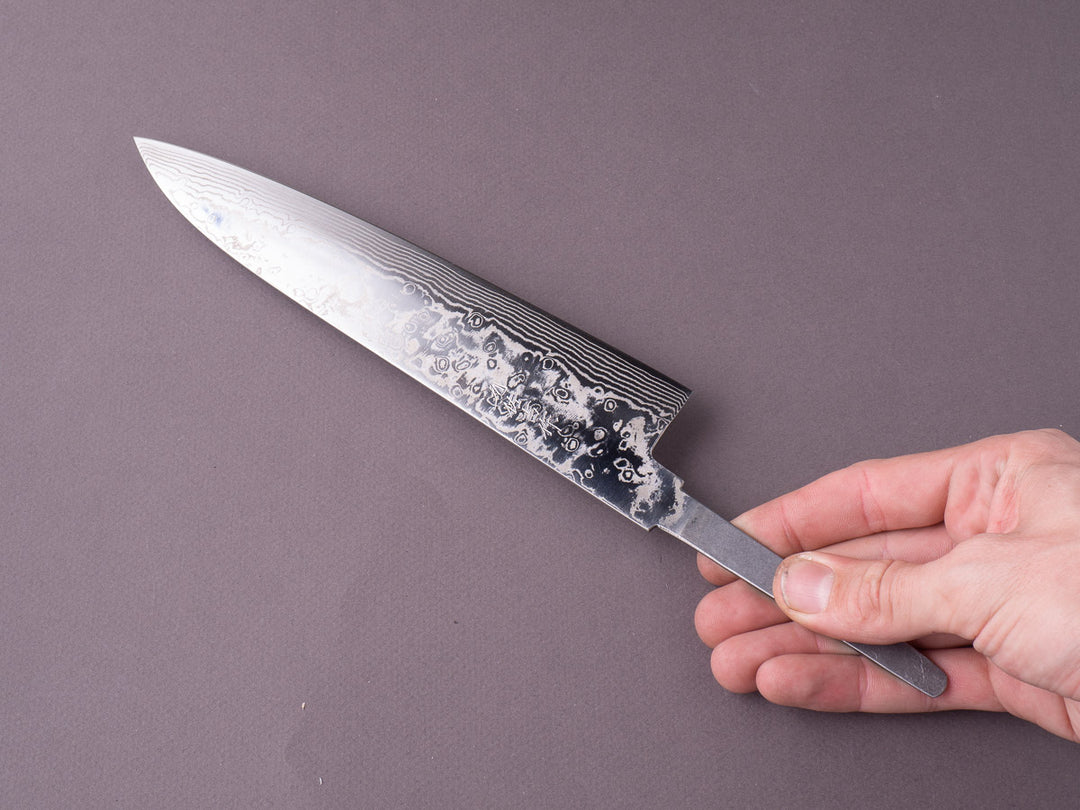 Yoshida Hamono - ZDP189 Damascus - 210mm Gyuto - No Handle – Strata