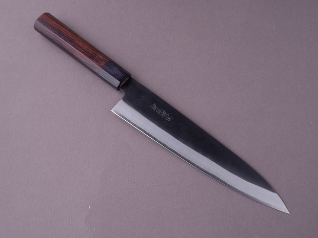 Yoshida Hamono - ZDP189 - Kurouchi - Gyuto - 210mm - Rosewood Handle