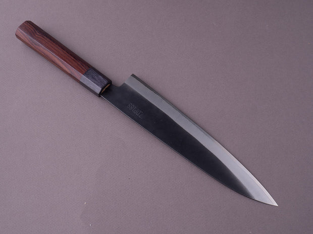 Yoshida Hamono - ZDP189 - Kurouchi - Gyuto - 210mm - Rosewood Handle