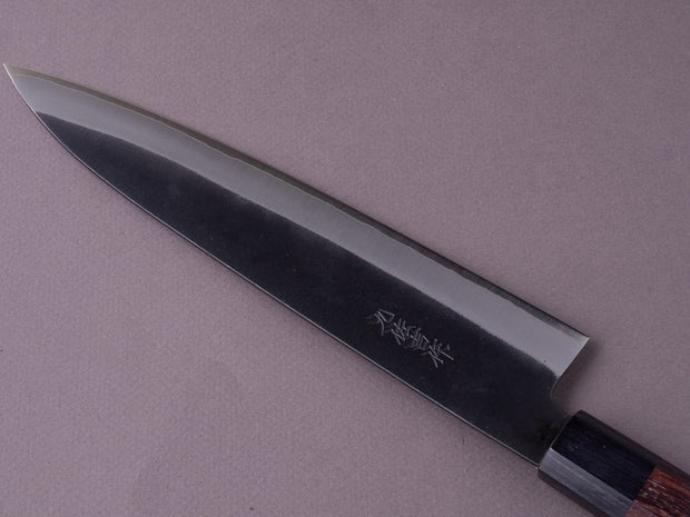 Yoshida Hamono - ZDP189 - Kurouchi - Gyuto - 210mm - Rosewood Handle
