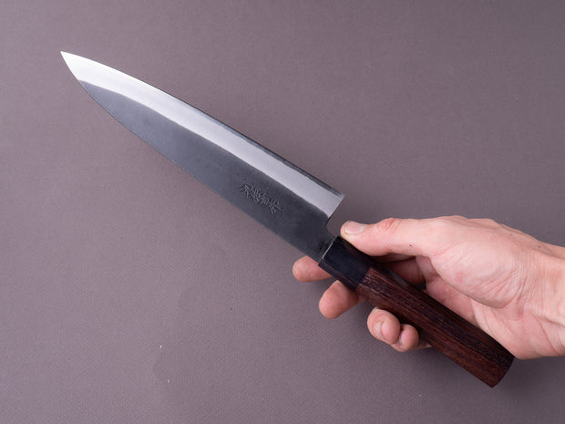 Yoshida Hamono - ZDP189 - Kurouchi - Gyuto - 210mm - Rosewood Handle