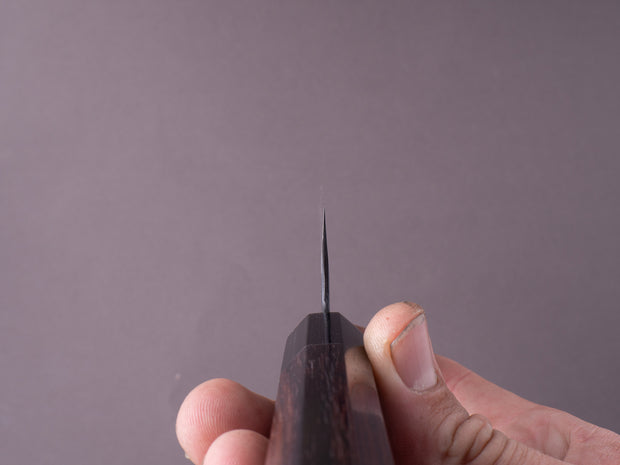 Yoshida Hamono - ZDP189 - Kurouchi - Gyuto - 210mm - Rosewood Handle