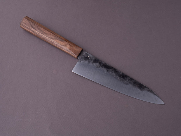 Soma - Standard Chef's Set - 80CRV2 Carbon - Kurouchi - 190mm Gyuto - Walnut Handle