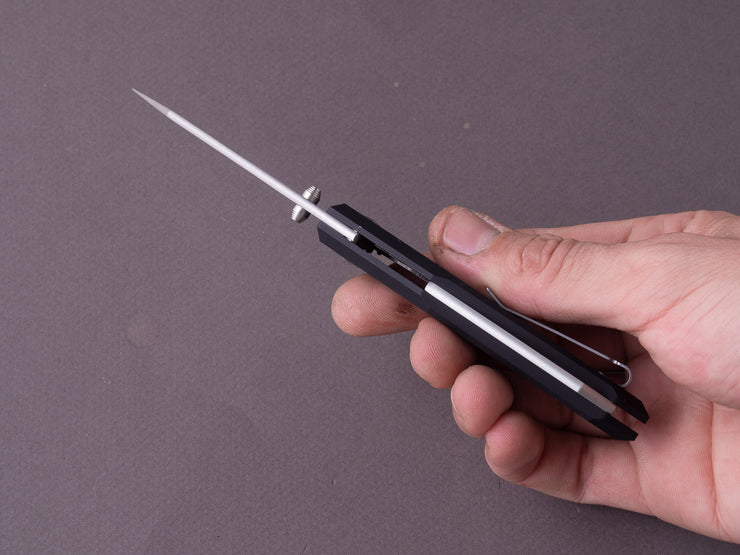 MKM - Folding Knife - Edge - Elmax - 75mm - Liner Lock - Black