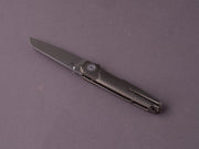 MKM - Folding Knife - Miura - M390 - 70mm - Button Lock - Bronze Titanium