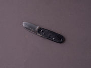 Coutellerie Maria - Folding Knife - BabyDog - XC75 - Brut de Forge - 40mm - Patinated Handle