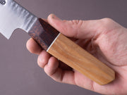 Pellegrino Cutlery - Mono-Steel - 52100 - 185mm Petty - Custom Maple Handle