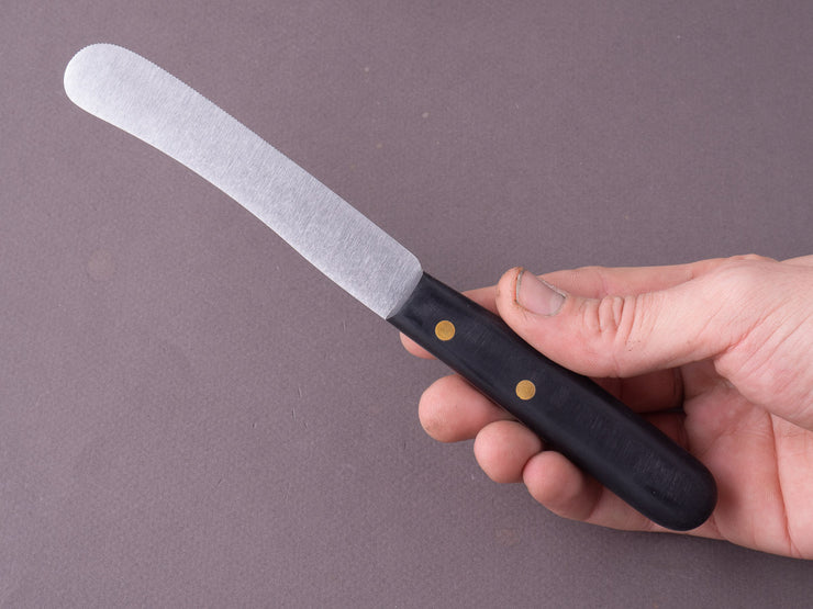 Windmühlenmesser - Buckel - Stainless - 115mm Table Utility Knife - POM Handle - Serrated
