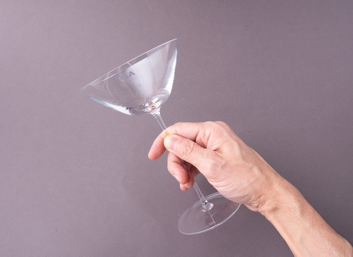 Martini Glass x 2 9oz, Clear | Bar Culture | LSA Drinkware