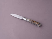 Fontenille-Pataud - Folding Knife - 5 Coqs - Slip Joint - 14C28N - 80mm - Ram Horn