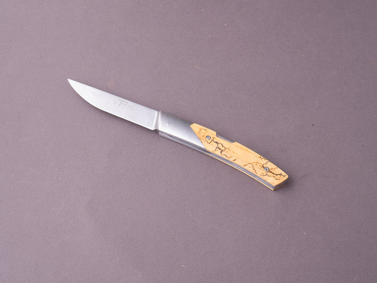 Fontenille-Pataud - Folding Knife - Le Thiers Advance - Lock Back - 90mm - Lightning Boxwood