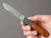 lionSTEEL - Folding Knife - Barlow - Roundhead - 65mm - M390 - Slip Joint - Santos w/ Metal Bolster