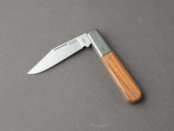 lionSTEEL - Folding Knife - Barlow - Shuffler - 75mm - M390 - Slip Joint - Santos w/ Metal Bolster