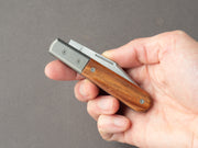lionSTEEL - Folding Knife - Barlow - Shuffler - 65mm - M390 - Slip Joint - Santos w/ Metal Bolster