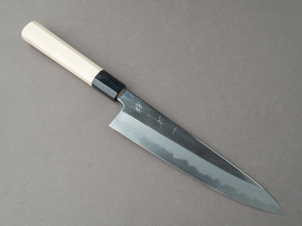 Hitohira - Tanaka x Ren - White #2 - 210mm Gyuto - Magnolia Handle