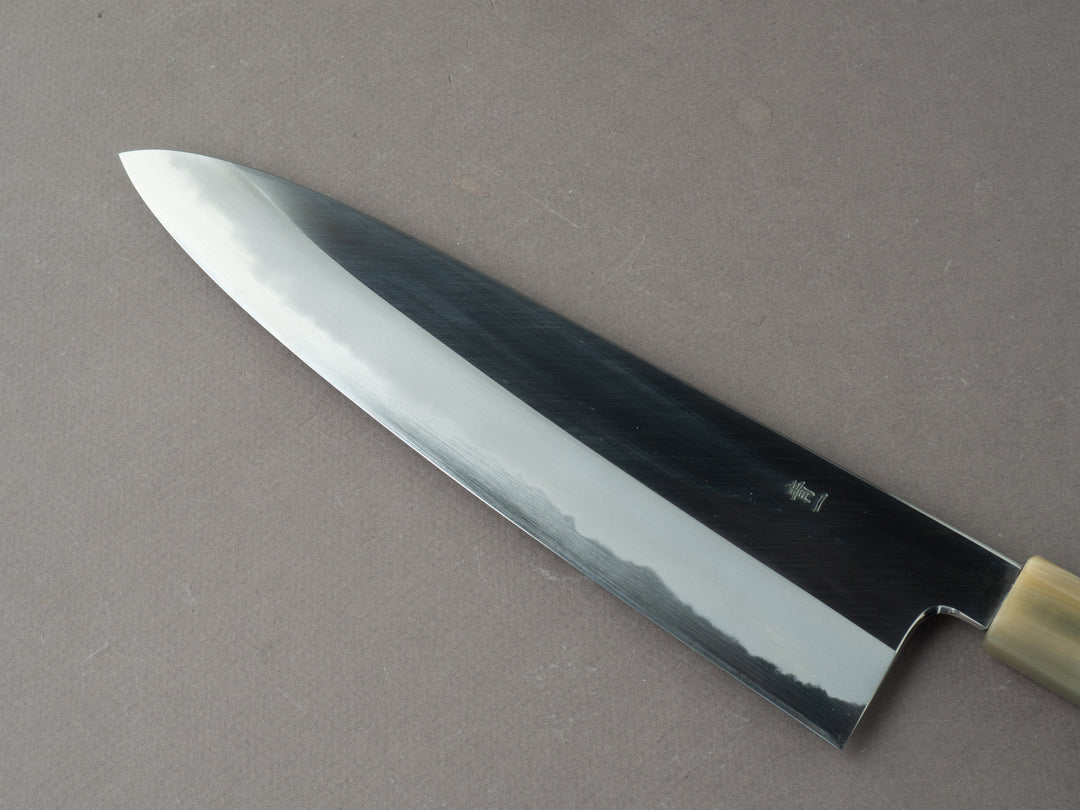 Hitohira - Tanaka x Kyuzo - Blue #1 - Migaki - Gyuto 240mm