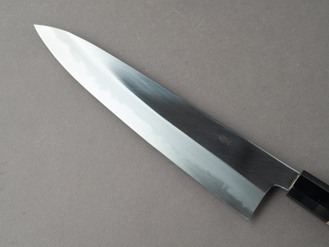 Hitohira - Tanaka x Ren - White #2 - 240mm Gyuto - Magnolia Handle