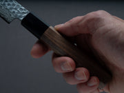 Hitohira - HG - Tsuchime - Damascus - Petty 150mm - Walnut Handle