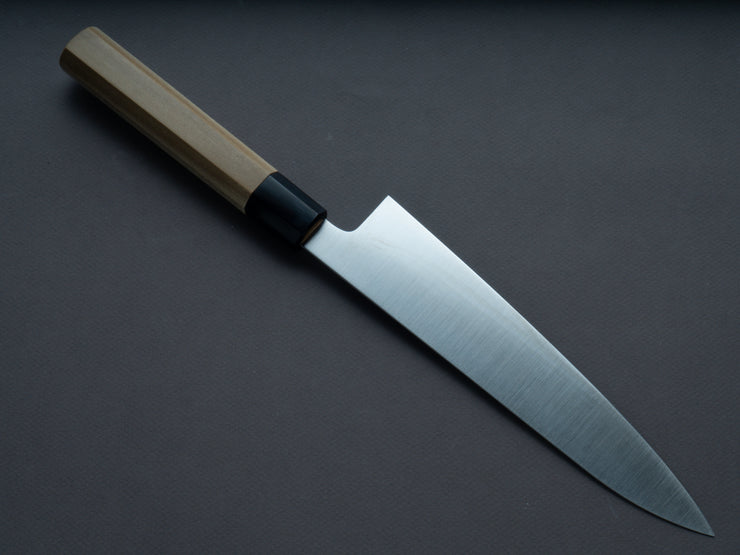 Hitohira - Ashi - White #2 - Gyuto 210mm - Magnolia Wood Handle