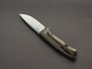 lionSTEEL - Folding Knife - MYTO - 83mm - M390 - Frame Lock - Bronze Titanium