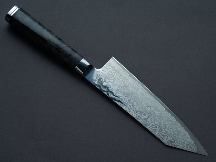 Ryusen - Oukokuryu - SG2 - Damascus - Bunka - 175mm - Stabilized Poplar Handle