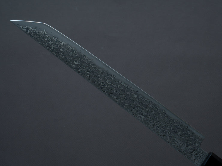 RYUSEN - BONTEN UNRYU KAI - VG10 Damascus - Kengata Sujihiki - 240mm - Quince Handle