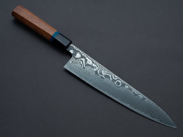 RYUSEN - BONTEN UNRYU KAI - VG10 Damascus - 240mm Gyuto - Quince Handle