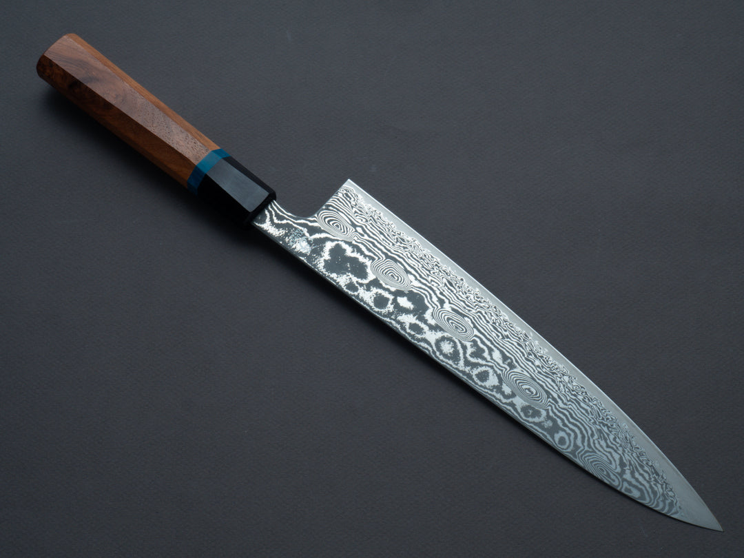 RYUSEN - BONTEN UNRYU KAI - VG10 Damascus - 240mm Gyuto - Quince