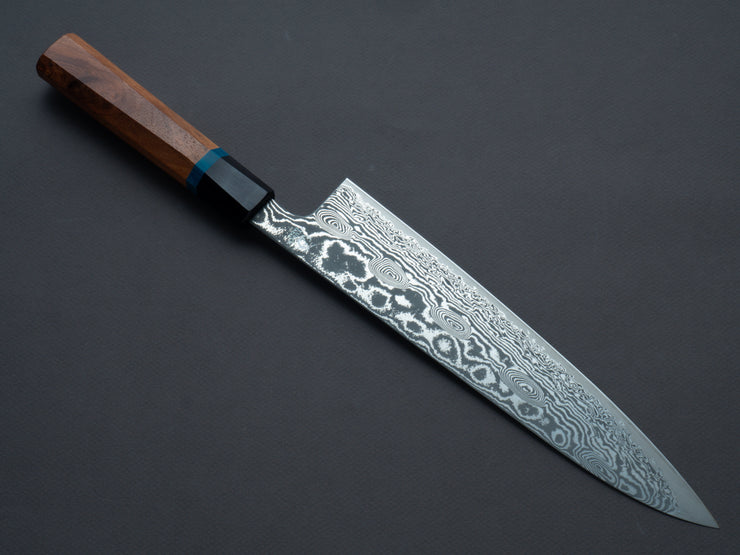 RYUSEN - BONTEN UNRYU KAI - VG10 Damascus - 240mm Gyuto - Quince Handle