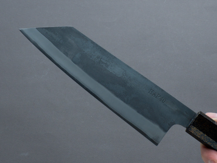 Yoshida Hamono - HAP40 - Kurouchi - Bunka - 190mm - Urushi Golden Dust Handle