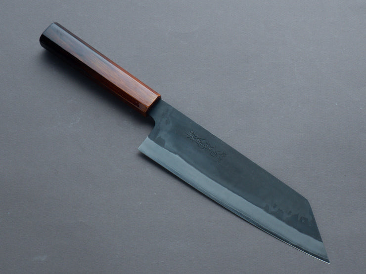 Yoshida Hamono - HAP40 - Kurouchi - Bunka - 190mm - Urushi Flame Handle