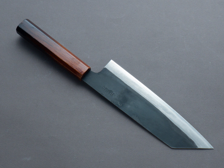 Yoshida Hamono - HAP40 - Kurouchi - Bunka - 190mm - Urushi Flame Handle