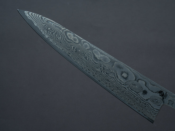 RYUSEN - BONTEN UNRYU KAI - VG10 DAMASCUS - 210mm Gyuto - Quince Handle