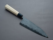 Miyazaki Kajiya - Hineri Damascus - Blue #1 - 210mm - Gyuto - Magnolia Handle