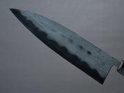 Miyazaki Kajiya - Hineri Damascus - Blue #1 - 210mm - Gyuto - Magnolia Handle