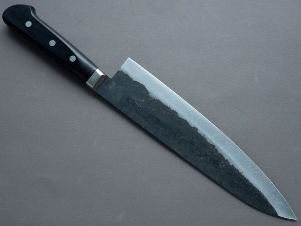 Morihei - Hisamoto - Kurouchi - White #1 - Gyuto 240mm - Western Handle