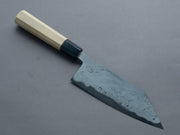 Miyazaki Kajiya - Hineri Damascus - Blue #1 - Tsubaki - 180mm - Magnolia Handle