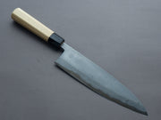 Miyazaki Kajiya - Hineri Damascus - Blue #1 - 240mm - Gyuto - Magnolia Handle