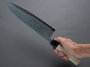 Miyazaki Kajiya - Hineri Damascus - Blue #2 - 240mm - Gyuto - Magnolia Handle