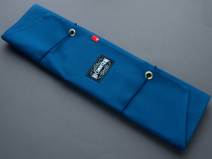 Hi-Condition - 9 Pocket Knife Roll - Hanpu Canvas - (multiple colors available)