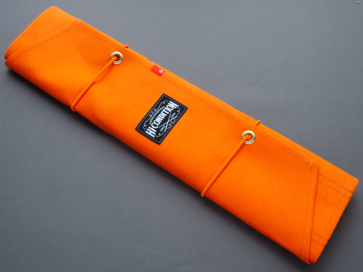 Hi-Condition - 9 Pocket Knife Roll - Hanpu Canvas - (multiple colors available)