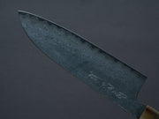 Sakai Kikumori - Seiun - VG10 - Damascus - Santoku - 180mm - Ebony Handle