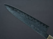 Sakai Kikumori - Seiun - VG10 - Damascus - Gyuto - 210mm - Ebony Handle