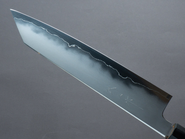 Tetsujin - Silver #3 - Kasumi - Kiritsuke Gyuto - 240mm - Yakusugi Cedar Handle