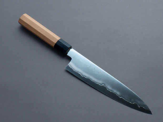 Tetsujin - Silver #3 - Ukiba - Gyuto - 210mm - Yakusugi Cedar handle