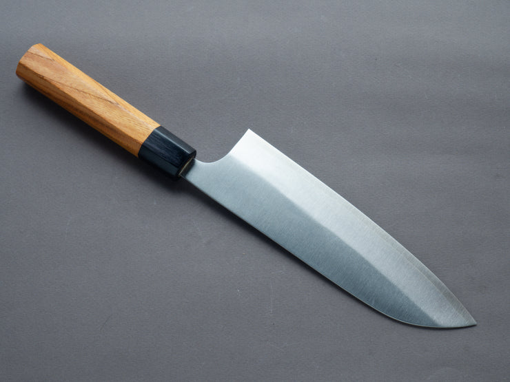 Hitohira - Echizen - SG2 - 180mm Santoku - Keyaki Zelkova Handle