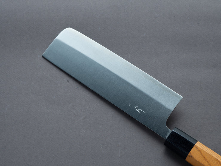 Hitohira - Echizen - SG2 - 165mm Nakiri - Keyaki Zelkova Handle