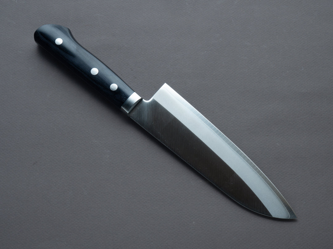 Hitohira - Imojiya MZ Chromax - Santoku - 165mm - Pakka Western