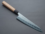 Hitohira - Futana - Blue Super - Migaki Tsuchime - 210mm Gyuto - Cherry Handle